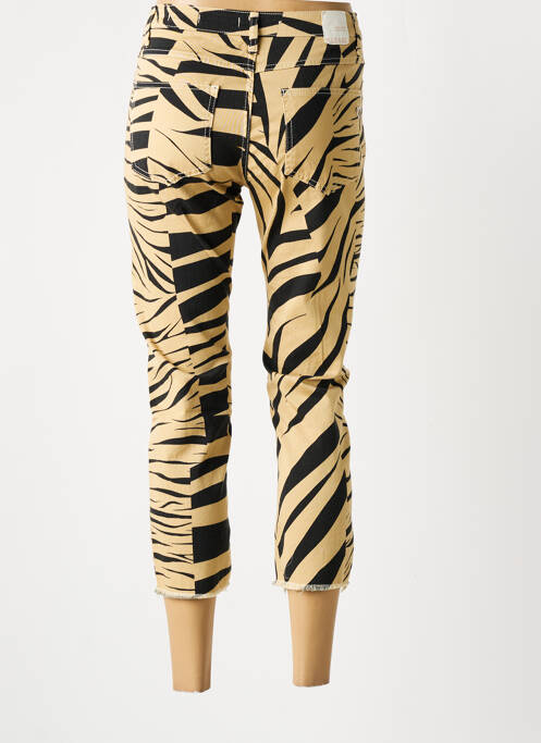 Pantalon trei sferturi bej PLEASE femeie