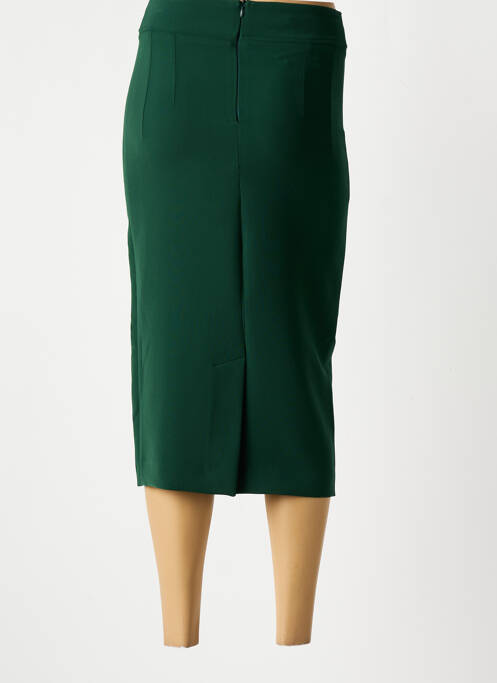 Fustă midi verde COTTONADE femeie