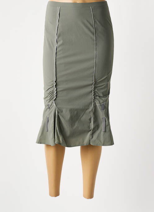 Fustă midi gri CHRISTINE LAURE femeie