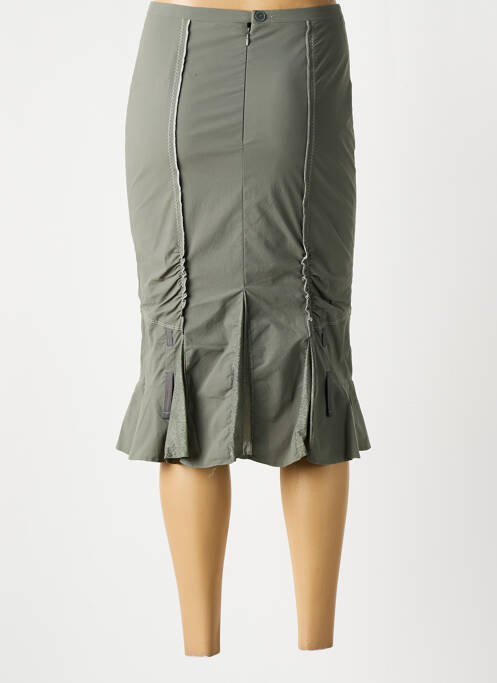 Fustă midi gri CHRISTINE LAURE femeie