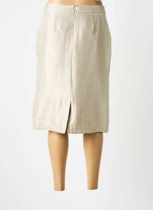 Fustă midi bej CHRISTINE LAURE femeie