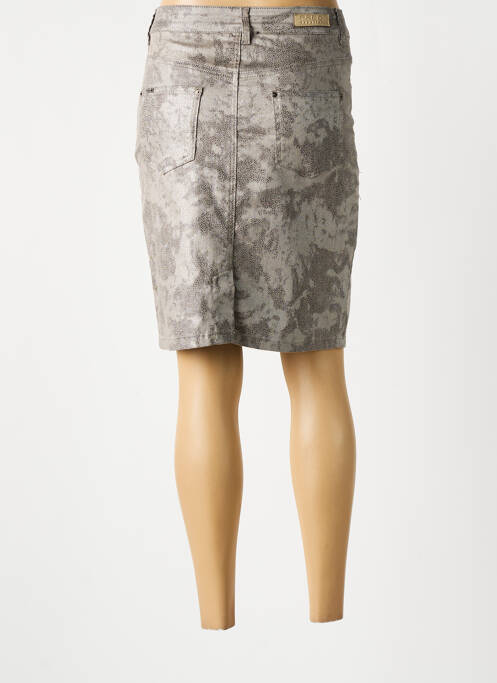 Fustă midi gri FRED SABATIER femeie