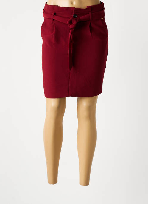 Fustă scurtă roșu DEELUXE femeie