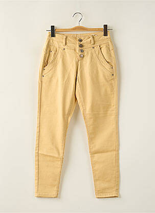 Pantalon 7/8 galben CREAM femeie