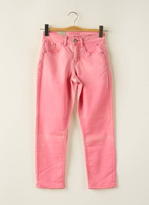 Pantalon trei sferturi roz CREAM femeie