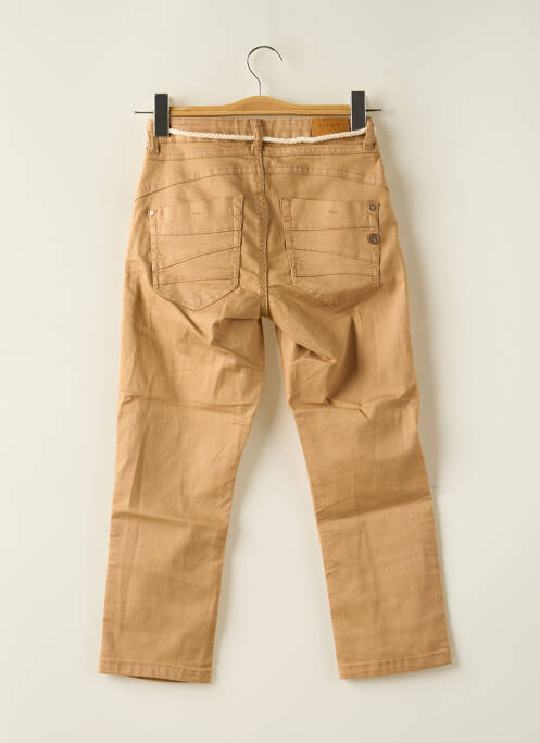 Pantalon trei sferturi bej CREAM femeie