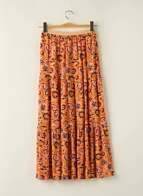 Fustă lungă portocaliu LOLA ESPELETA femeie