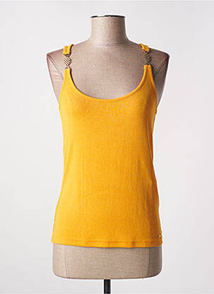 Top portocaliu MORGAN femeie