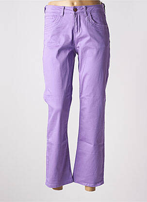 Pantalon 7/8 elasticitate mărime normală violet CREAM femeie