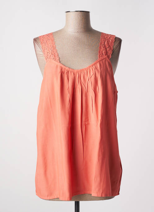 Top portocaliu CREAM femeie