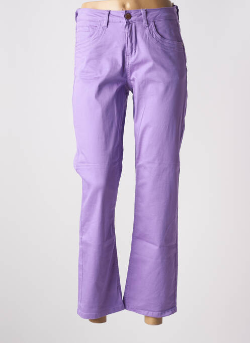 Pantalon 7/8 violet CREAM femeie