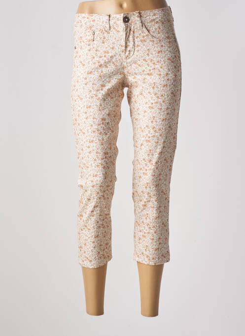 Pantalon trei sferturi bej CREAM femeie