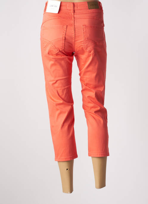 Pantalon trei sferturi portocaliu CREAM femeie