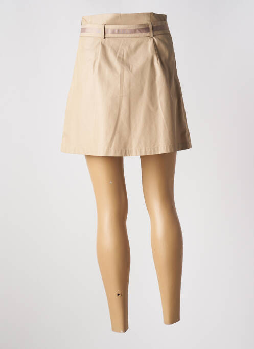 Fustă scurtă bej FRACOMINA femeie