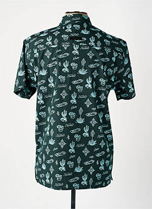 Cămașă cu mâneci scurte imprimeu fantezie verde RAGWEAR bărbat