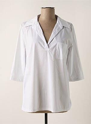 Top alb FLIRT femeie