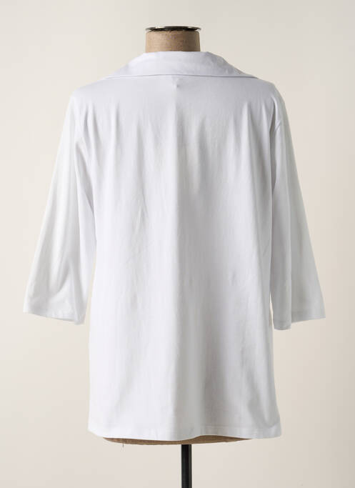 Top alb FLIRT femeie