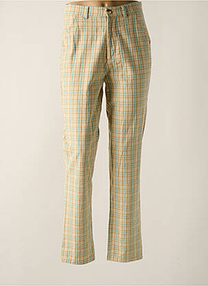Pantalon drept talie cu cleme talie înaltă bej CHARLIE JOE femeie