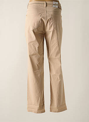 Pantalon drept elasticitate bej PARA MI femeie