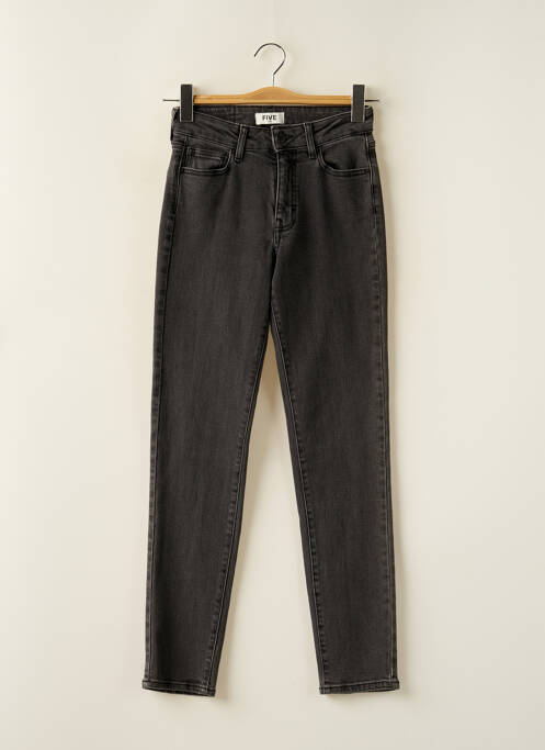 Blugi cu croială slim gri FIVE femeie