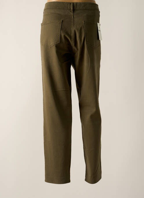 Blugi cu croială dreaptă verde FIVE femeie