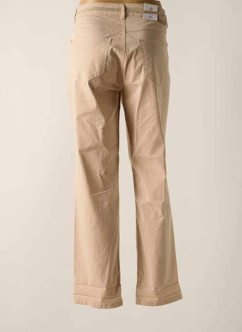 Pantalon drept bej PARA MI femeie