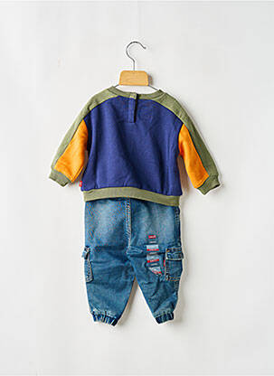 Set pantaloni talie elastică albastru LEVI'S băiat