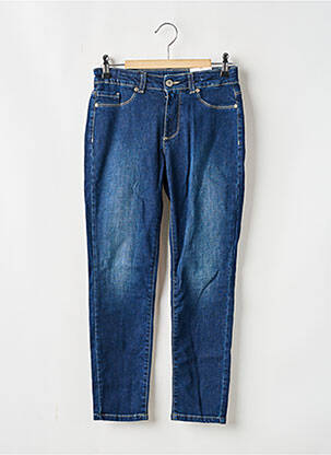 Blugi skinny elasticitate albastru PLEASE fată