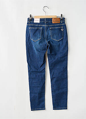 Blugi skinny elasticitate albastru PLEASE fată