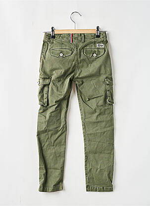 Pantalon cargo elasticitate talie elastică verde HERO SEVEN băiat