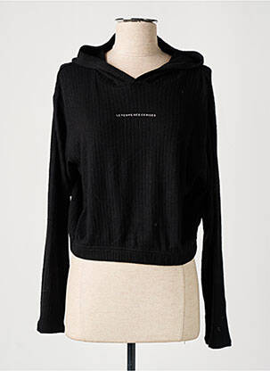 Pulover negru LE TEMPS DES CERISES fată