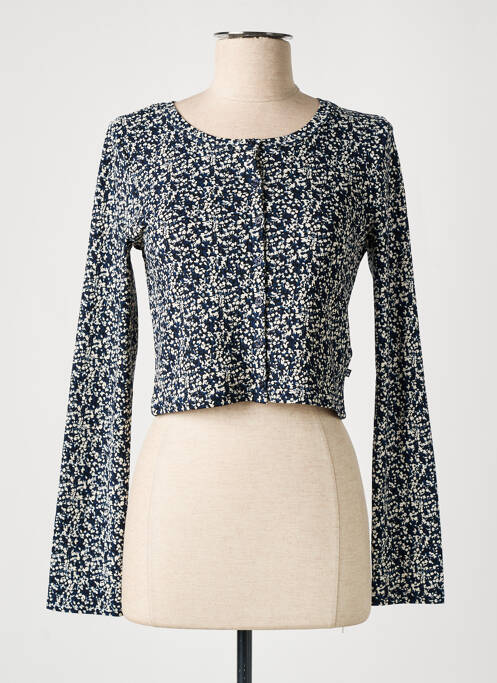 Jachete casual albastru LE TEMPS DES CERISES fată