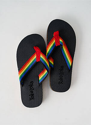 Șlapi negru TOKA LOKA copil