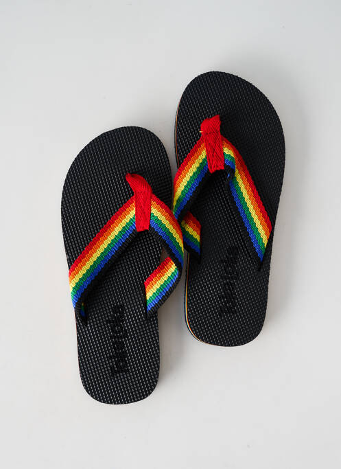 Șlapi negru TOKA LOKA copil