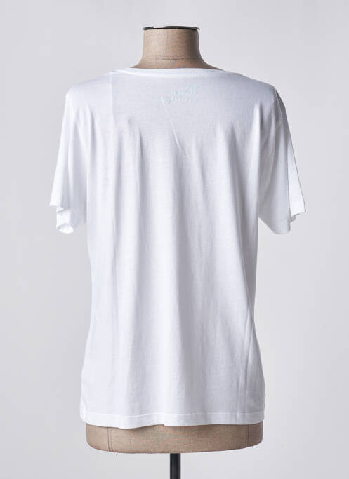 Tricou alb HAPPY femeie