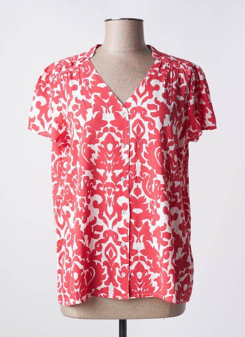 Cămașă roșu C'EST BEAU LA VIE femeie