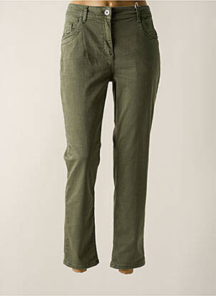 Pantalon 7/8 verde CECIL femeie