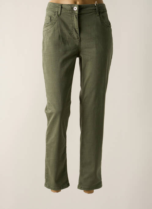 Pantalon 7/8 verde CECIL femeie
