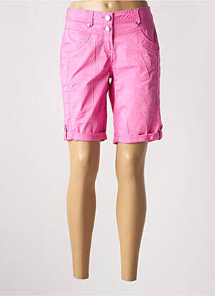Bermudă roz CECIL femeie