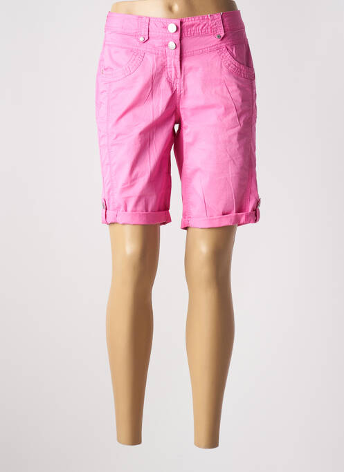 Bermudă roz CECIL femeie