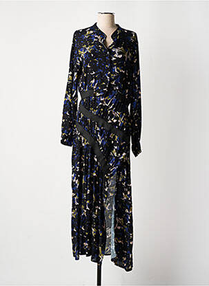 Rochie lungă mâneci lungi mâneci lungi negru DEUX. BY ELINE DE MUNCK femeie