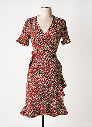 Rochie scurtă maro ONLY femeie