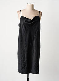 Rochie midi croială fluidă bretele subțiri negru ONLY femme