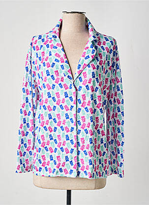 Pijama croială cambrată roz SKINNY DIP femeie