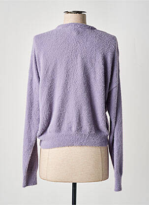 Vestă cu mâneci lungi strânsă pe partea de jos violet CEMI BY CÉLINE femeie