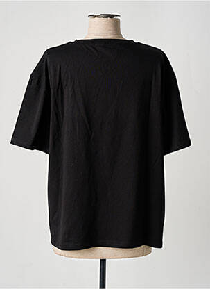Tricou serigrafie mâneci scurte negru WE ARE femeie