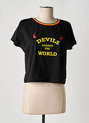 Tricou negru WE ARE femeie