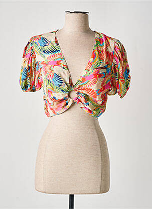 Top portocaliu GOLD & SILVER femeie