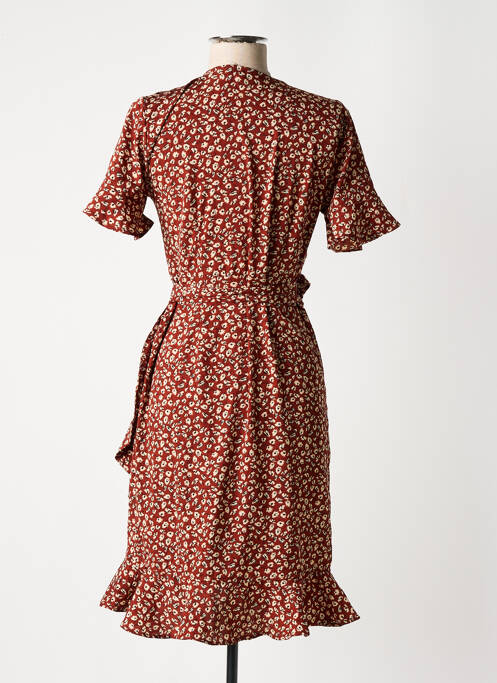 Rochie scurtă maro ONLY femeie