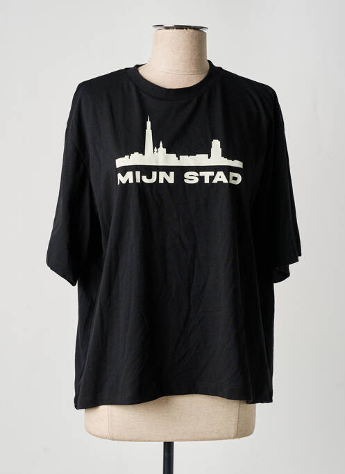 Tricou negru TOURIST LEMC femeie